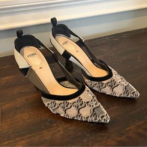 Fendi Colibri Slingbacks